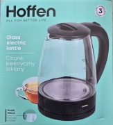 Szklany Czajnik elektryczny Hoffen 2200W LED NOWY