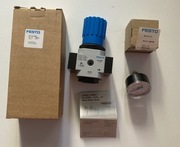 Regulator Festo LR-1/4-D-MIDI Zawór regulacji ciśnienia manometr  NOWY