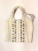 Duża kremowa torba Fifty Four by Fossil