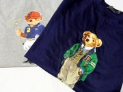 T-SHIRT RALPH LAUREN BEAR TEDDY NOWY GRANTOWY M