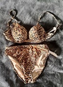 Bikini panterka Victoria’s Secret, Bombshell 32B podwójny push-up, NOWY