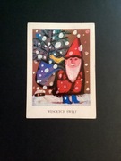 BARBARA DUTKOWSKA - POCZTÓWKA - „BOŻE NARODZENIE” - 1972 rok