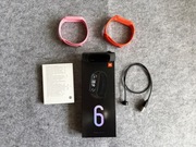 Opaska smartband Xiaomi Mi Band 6, ładowarka, 3 paski, nie reaguje