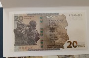 20 zł OCHRONA POLSKIEJ GRANICY WSCHODNIEJ numer 34672