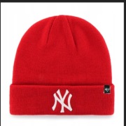 47 Brand czapka zimowa beanie czerwony rozmiar uniwersalny