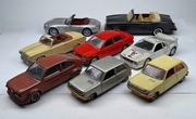 ZESTAW SOLIDO - RENAULT, MERCEDES, PEUGEOT, BMW, LANCIA, ROLLS ROYCE, ALFA