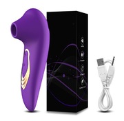 Bezprzewodowy wibrator pingwinek z funkcją ssania