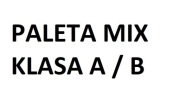 PALETA MIX A / B Z LISTĄ PRODUKTÓW