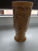 Stary kufel do piwa Majolika 