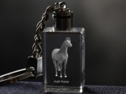 Arab Horse brelok sześcienny ŚWIECĄCY Koń