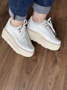 Skórzane adidasy carinii 39