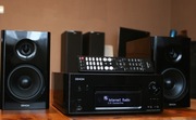 Wieża Denon CEOL amplituner compact disc USB wejście optyczne do TV