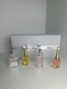 Zestaw miniaturowych perfum dior 4x 5ml