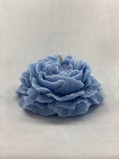 Naturalna Niebieska Świeczka Sojowa Piwonia 