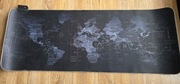 Podświetlana podkładka pod myszkę mapa świata led 80x30
