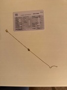 Bransoletka złoto proba585 serduszko z diamentem. 