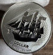 Srebrna moneta 1oz  Wyspy Cooka: Bounty 2021