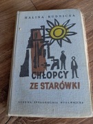 książka z 1963r "chłopcy ze starówki" Halina Rudnicka stan dst