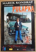 Oryginalny  Plakat - Pułapka z Markiem Konradem i Bogusławem Lindą 1997r.