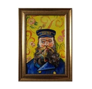Vincent van Gogh, malarstwo, "Portret listonosza J. Roulin", farby olejne