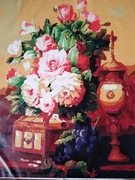 Obraz ręcznie malowany.