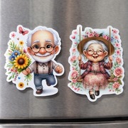 Magnes na lodówkę | Prezent | Dzień Babci i Dziadka