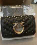 Nowa torebka PINKO micro love back ćwieki 