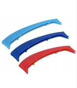 Nakładki Atrapy Grill Nerki Przód Komplet 3szt BMW E46 97-01 MPakiet MPower