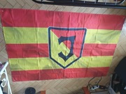 Flaga klubowa ogromna Jagiellonia Białystok 