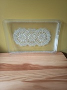 Duży prostokątny półmisek Glaswerk