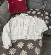 Kurtka damska Pepe Jeans Frankie biała katana L | oversize S/M | nowa 