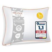 Luksusowa Poduszka Orange Wave Premium 80x40x10