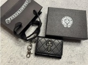 Portfel brelok chrome hearts zestaw