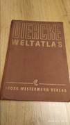 Atlas świata w j.niem. DIERCKE WELTATLAS wyd. 1966