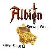 Albion Online srebro/silver 5-50m