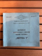 INSTRUKCJA OBSŁUGI - KUCHNI GAZOWEJ MITRA 1