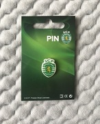 Odznaka (PIN) portugalskiej drużyny piłkarskiej Sporting Lizbona