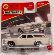 MATCHBOX 1966 CHEVROLET CHEVELLE WAGON 124/125 C0859 RESORAK