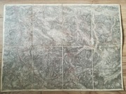 mapa  Toblach und Cortina d'Ampezzo