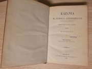 Kazania Ks. Karola Antoniewicza. Tom I-II - zebrał Ks. Jan Badeni