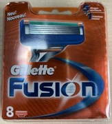 Gillette Fusion 5 Ostrza 8 sztuk 100% Oryginał