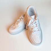 Nike Air Force 1 Low Białe Dziecięce rozmiar 33