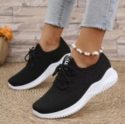 Damskie Buty Sportowe Sneakery Dzianinowe Lekkie i Wygodne