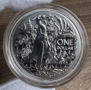 Srebrna moneta 1 uncja srebra Australijskie Herby 2022