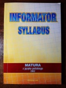 MATURA Z JĘZYKA POLSKIEGO 2002 informator syllabus
