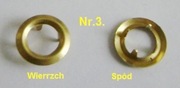 OCZKA-OCZKO TARCZ NR3:MECHANIZM,WAHADŁO,GONG,SANKI