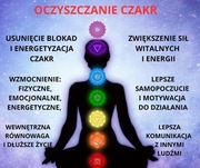 Oczyszczanie i energetyzacja czakr ZDALNIE! Zestaw 7 zabiegów
