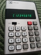 Kalkulator vintage Karstadt PR20 papiery etui ładny stan możliwa zamiana 