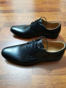 Wizytowe Skórzane Półbuty Męskie 