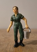 Schleich strażniczka zoo figurka model wycofany z 2001 r